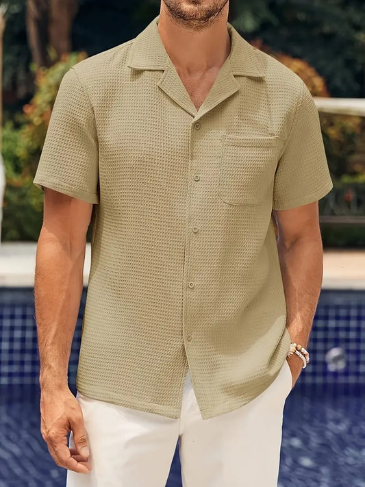 Button Up Short Sleeve Shirt